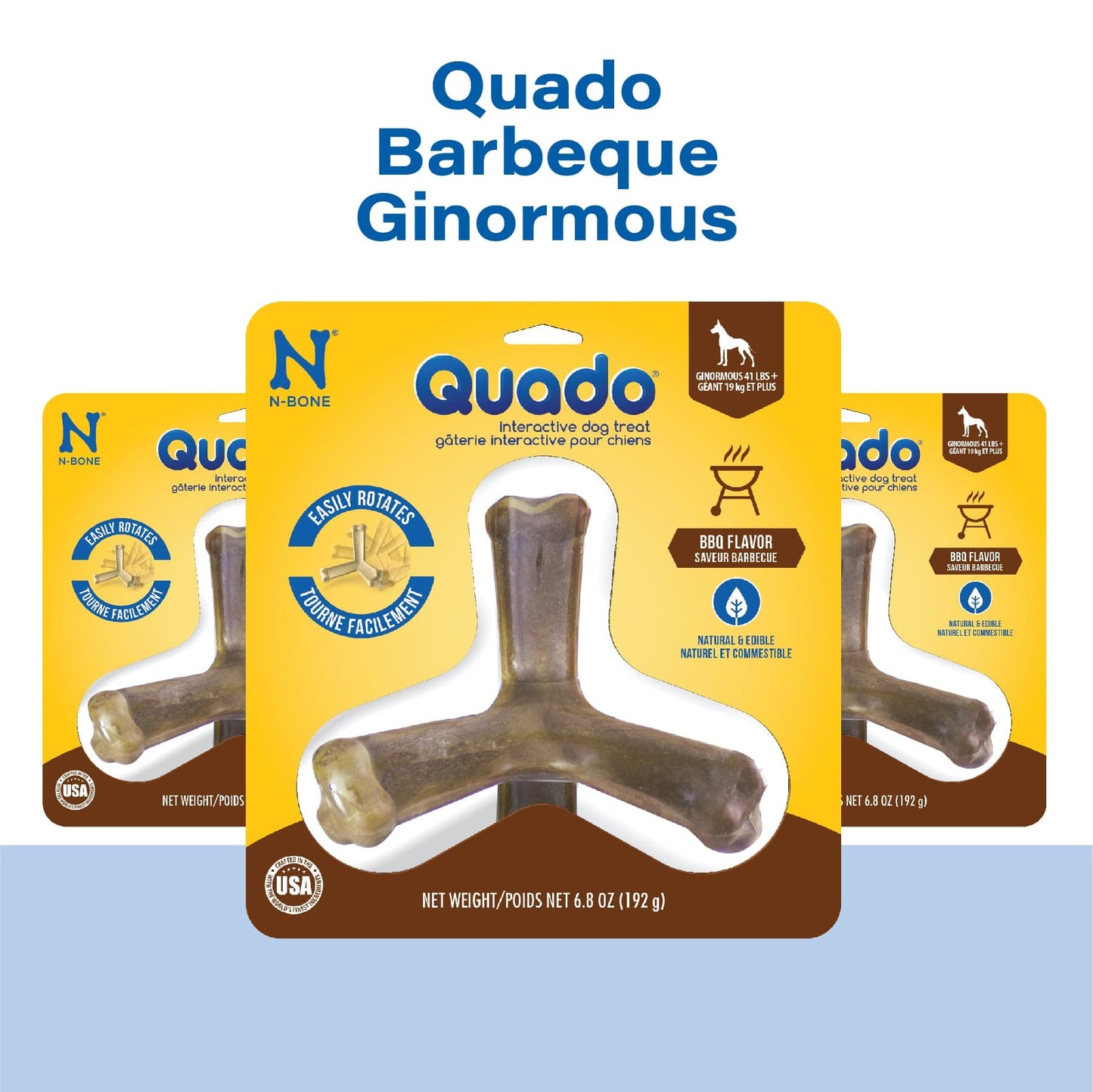 N-Bone® Quado® Interactive Bone BBQ Flavor