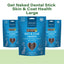 Get Naked® Skin & Coat Health Dog Dental Chew Sticks