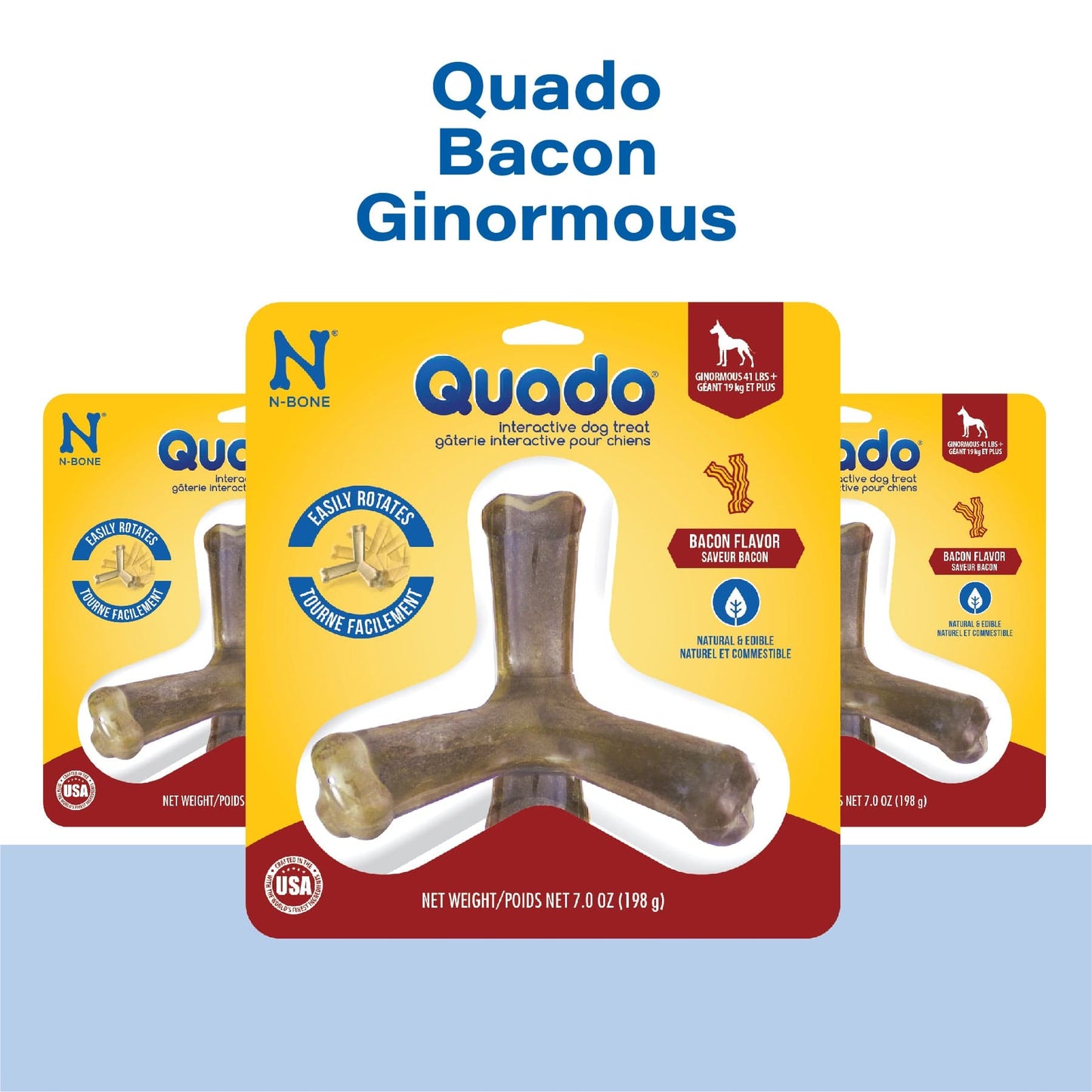 N-Bone® Quado® Interactive Bone Bacon Flavor