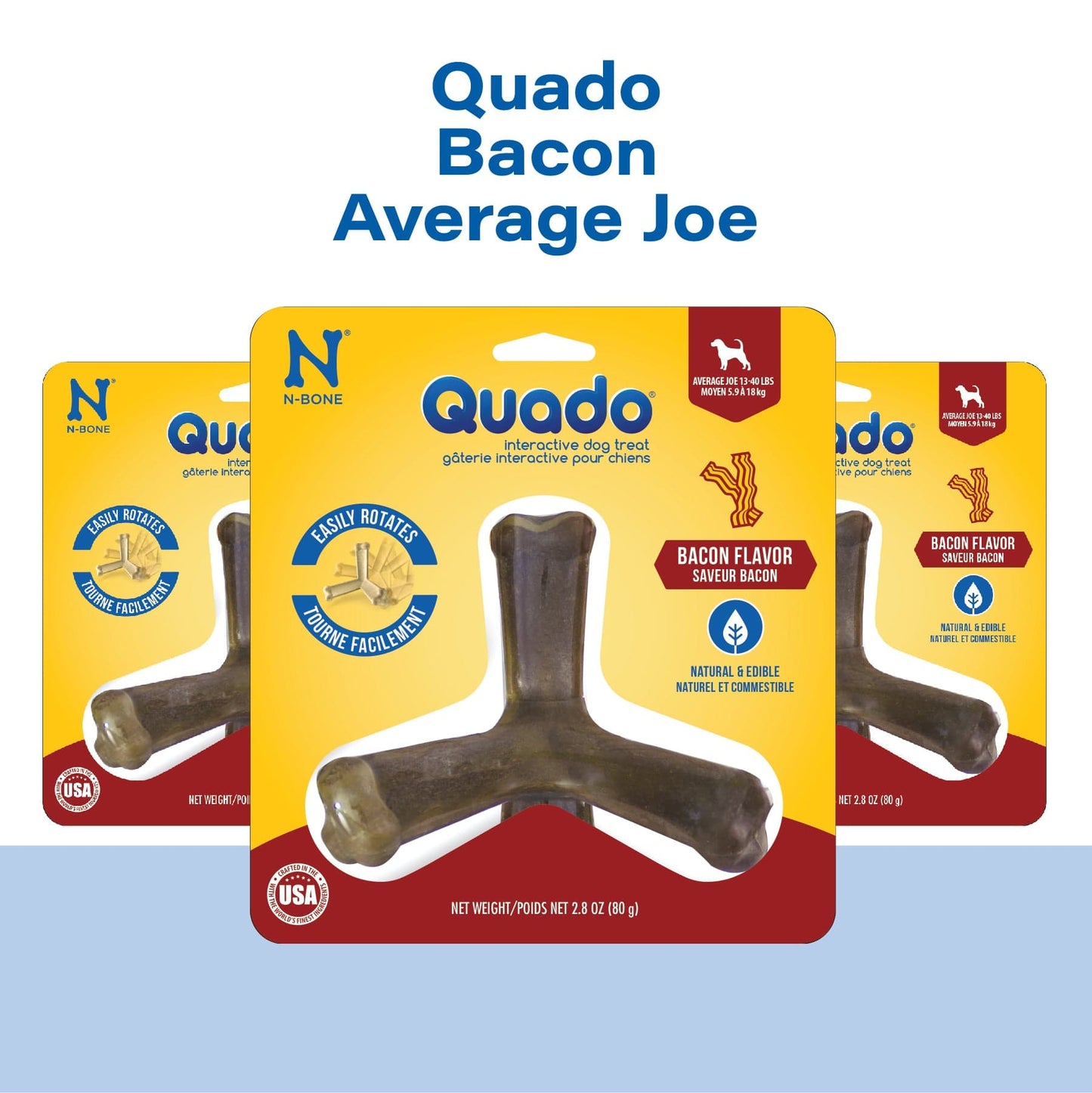 N-Bone® Quado® Interactive Bone Bacon Flavor