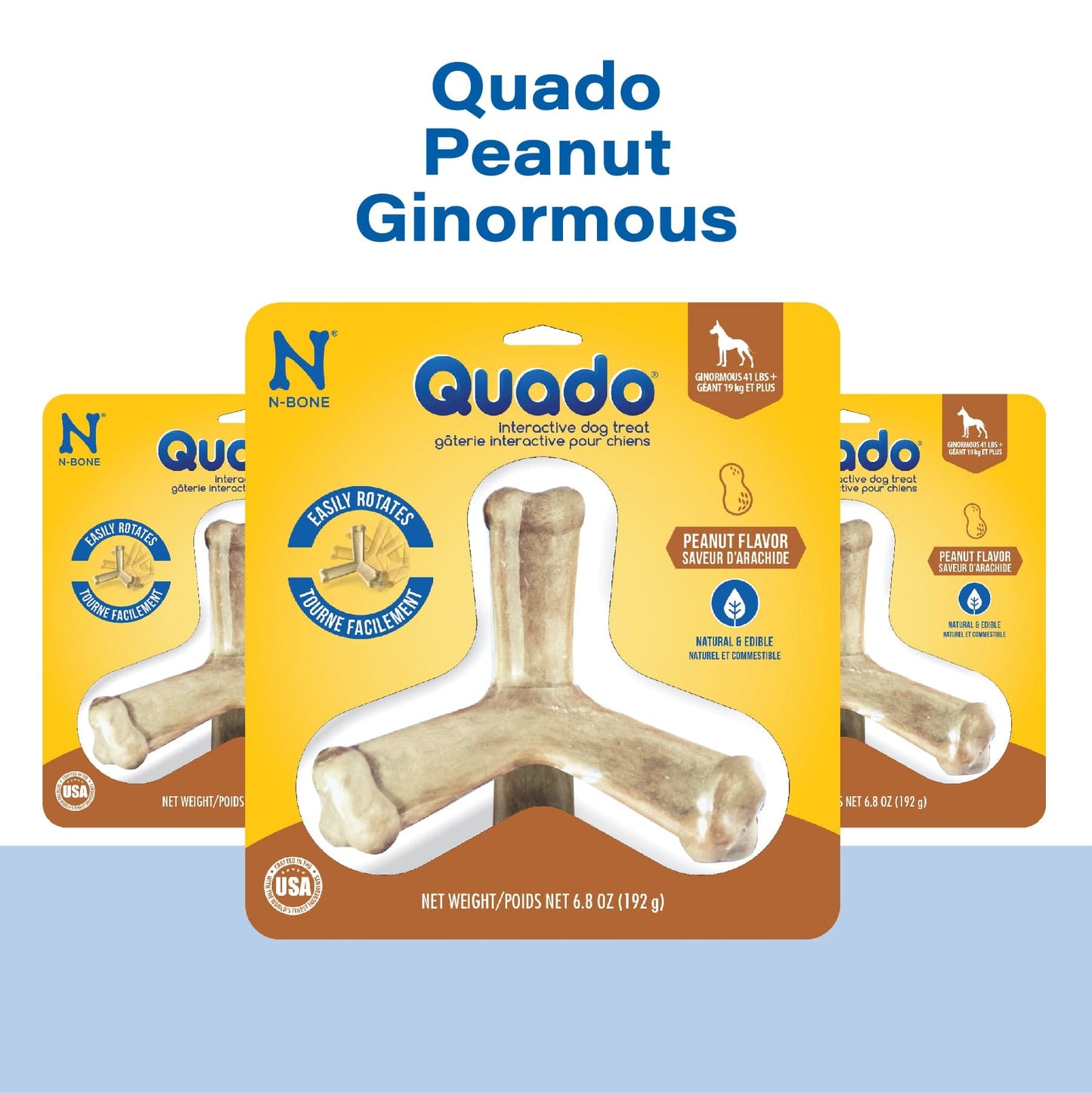 N-Bone® Quado® Interactive Bone Peanut Flavor