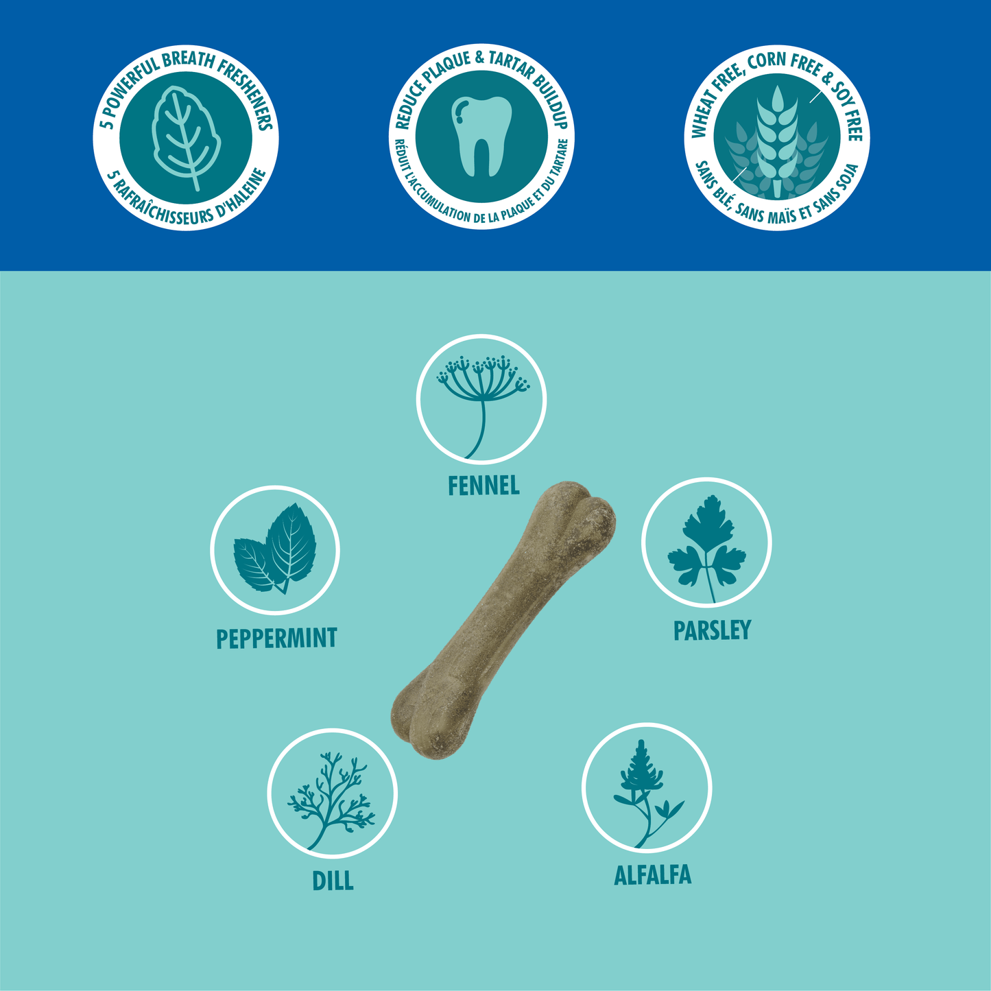 N Bone Bone A Mints Large Natural Dental Bones for Dogs npicpetuk