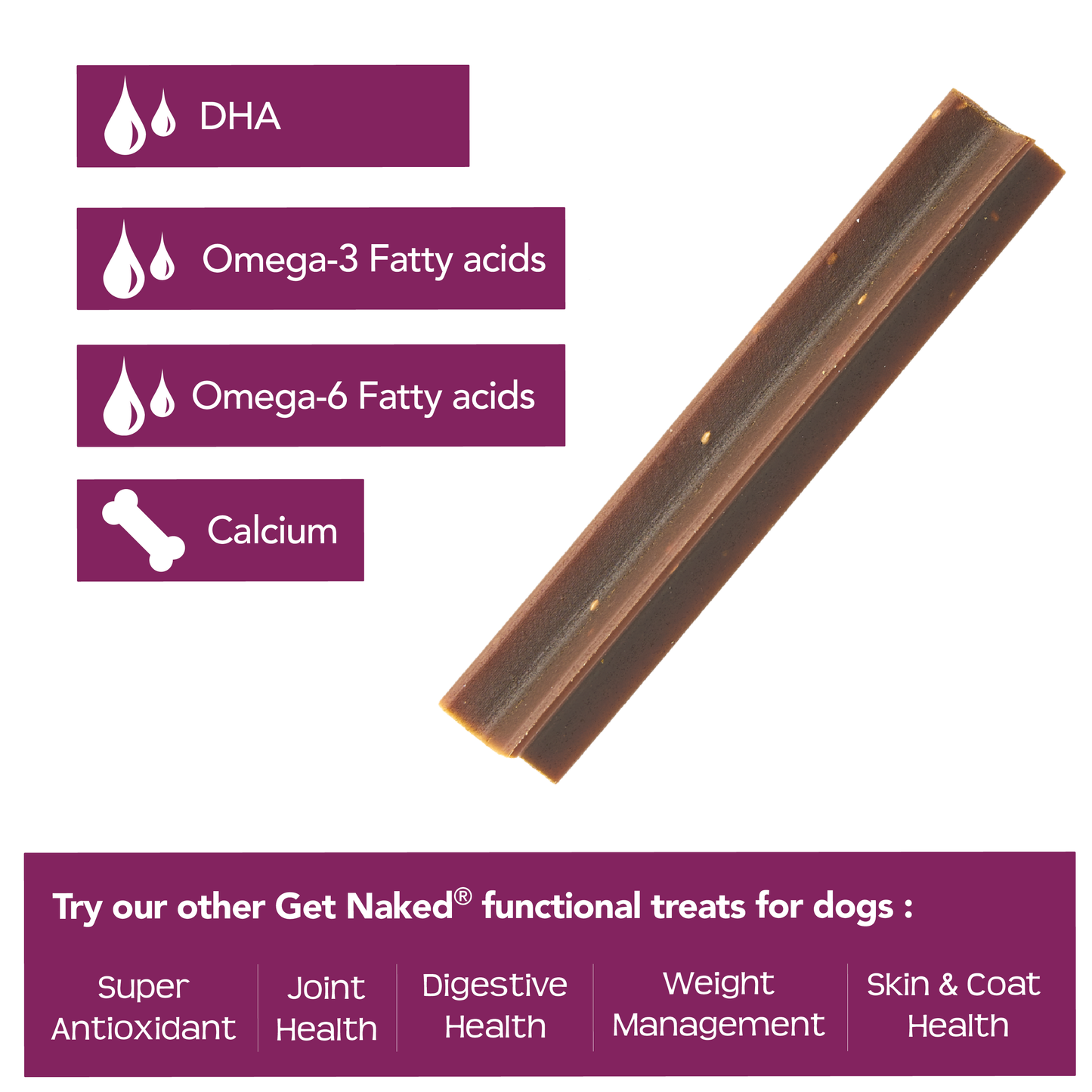 Get Naked® Puppy Health Dental Chew Sticks